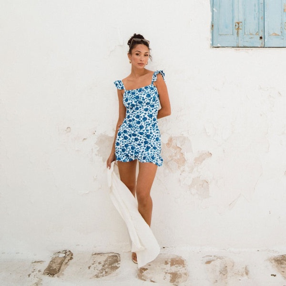 Albion Fit Bella Tankini in Santorini